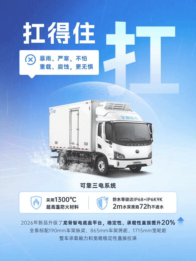 耐用是金！宇通輕卡化身硬核“隊友”