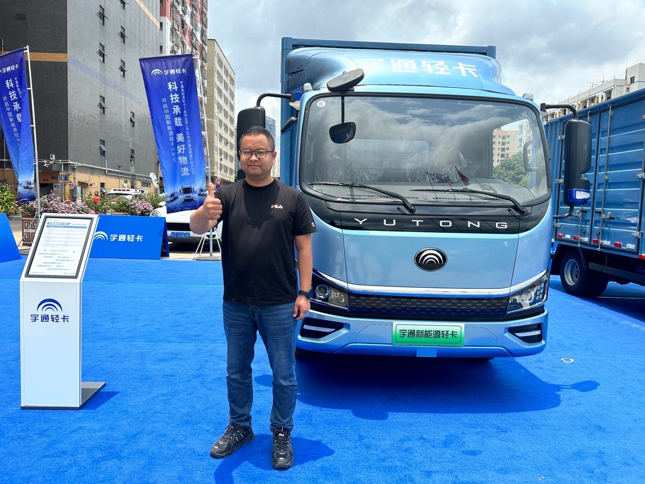 憑真本事吃飯 顧建敏和宇通輕卡迎來黃金時代