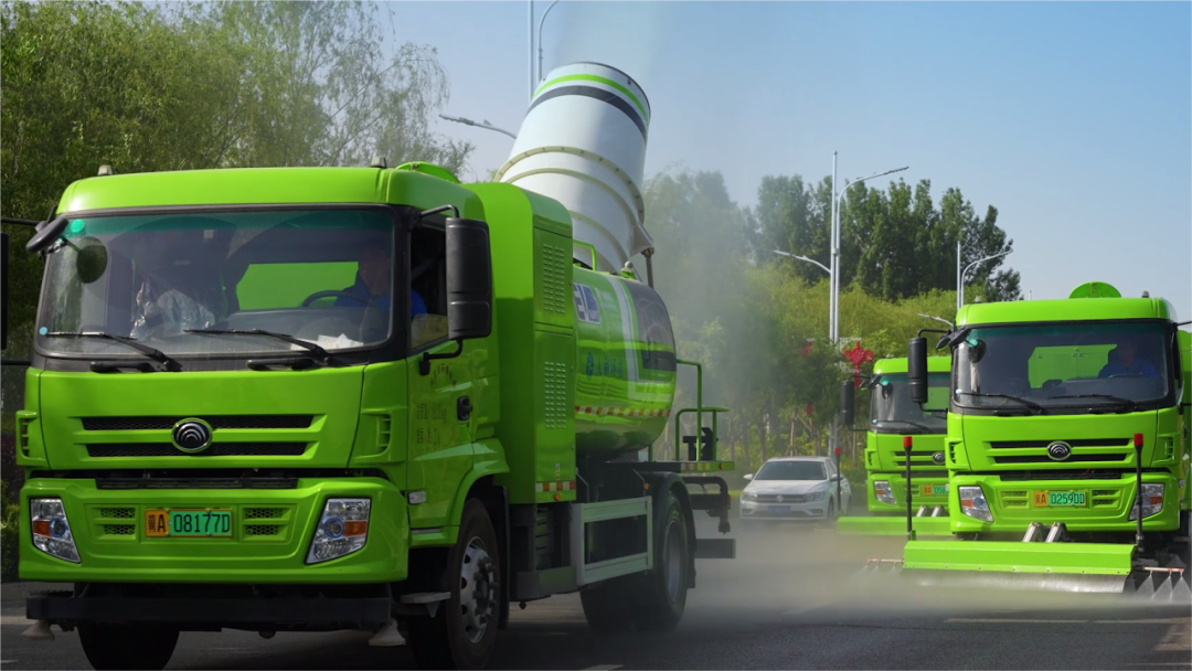 綠變石家莊，電動先鋒┃宇通環衛助力“國際莊”環衛車輛全面電動化