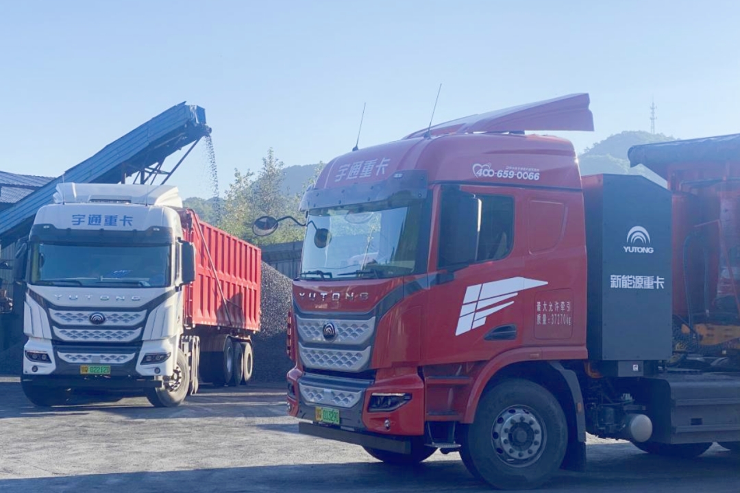 愛“電”有理，一輛宇通純電牽引車每年節約30多萬元