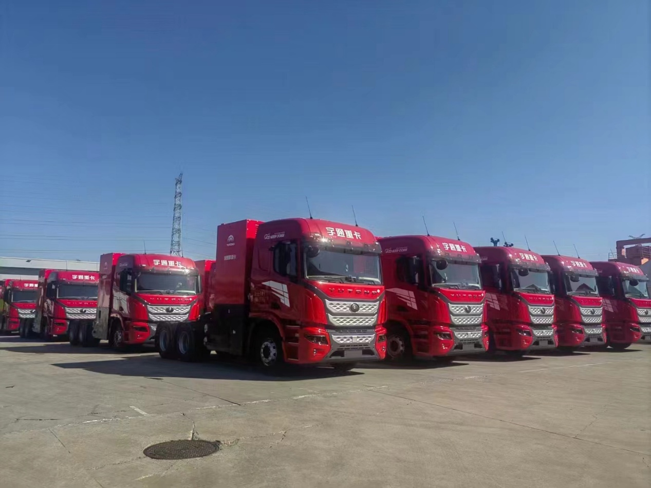 運距200公里以上首選氫燃料重卡！唐山宇通用戶分享“純干貨”